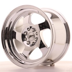 Japan Racing JR15 Alloy Wheel 16x9 - 4x100 / 4x108 - ET20 - Chrome