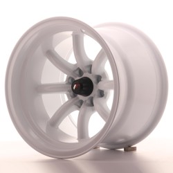 Japan Racing JR19 Alloy Wheel 15x10.5 - 4x100 / 4x114.3 - ET-32 - White