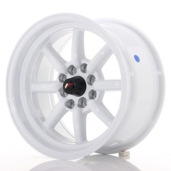 Japan Racing JR19 Alloy Wheel 15x8 - 4x100 / 4x114.3 - ET0 - White