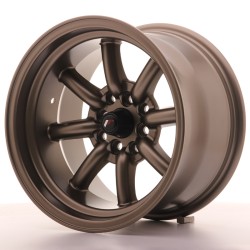 Japan Racing JR19 Alloy Wheel 15x9 - 4x100 / 4x114.3 - ET-13 - Matt Bronze