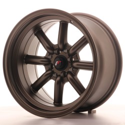 Japan Racing JR19 Alloy Wheel 16x9 - 4x114.3 / 4x100 - ET-15 - Matt Bronze