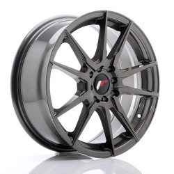 Japan Racing JR21 Alloy Wheel 17x7 - 4x100 / 4x114.3 - ET40 - Hyper Grey Japan Racing JR21 Alloy Wheel 17x7 - 4x100 / 4x114.3 - ET40 - Hyper Grey