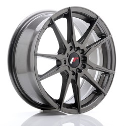 Japan Racing JR21 Alloy Wheel 17x7 - 5x100 / 5x114.3 - ET40 - Hyper Grey Japan Racing JR21 Alloy Wheel 17x7 - 5x100 / 5x114.3 - ET40 - Hyper Grey