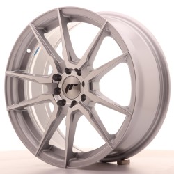 Japan Racing JR21 Alloy Wheel 17x7 - 5x112 / 5x108 - ET40 - Silver Machined Japan Racing JR21 Alloy Wheel 17x7 - 5x112 / 5x108 - ET40 - Silver Machined