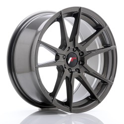 Japan Racing JR21 Alloy Wheel 17x8 - 4x100 / 4x114.3 - ET35 - Hyper Grey Japan Racing JR21 Alloy Wheel 17x8 - 4x100 / 4x114.3 - ET35 - Hyper Grey