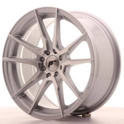 Japan Racing JR21 Alloy Wheel 17x8 - 5x110 / 5x120 - ET35 - Silver Machined Japan Racing JR21 Alloy Wheel 17x8 - 5x110 / 5x120 - ET35 - Silver Machined