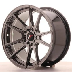 Japan Racing JR21 Alloy Wheel 17x9 - 5x114.3 / 5x100 - ET35 - Hyper Black