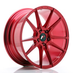 Japan Racing JR21 Alloy Wheel 18x8.5 - 5x114.3 - ET40 - Red Japan Racing JR21 Alloy Wheel 18x8.5 - 5x114.3 - ET40 - Red