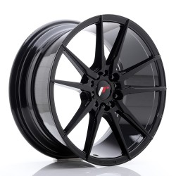 Japan Racing JR21 Alloy Wheel 18x8.5 - 5x112 / 5x114.3 - ET40 - Black Japan Racing JR21 Alloy Wheel 18x8.5 - 5x112 / 5x114.3 - ET40 - Black