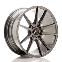 Japan Racing JR21 Alloy Wheel 18x8.5 - 5x114.3 / 5x112 - ET40 - Hyper Grey Japan Racing JR21 Alloy Wheel 18x8.5 - 5x114.3 / 5x112 - ET40 - Hyper Grey