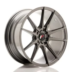 Japan Racing JR21 Alloy Wheel 18x8.5 - 5x114.3 / 5x112 - ET40 - Hyper Grey