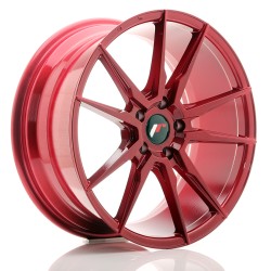 Japan Racing JR21 Alloy Wheel 19x8.5 - 5x120 - ET35 - Red Japan Racing JR21 Alloy Wheel 19x8.5 - 5x120 - ET35 - Red