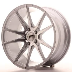 Japan Racing JR21 Alloy Wheel 19x9.5 - 5x120 - ET35 - Silver Machined