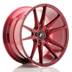 Japan Racing JR21 Alloy Wheel 19x9.5 - 5x120 - ET40 - Red Japan Racing JR21 Alloy Wheel 19x9.5 - 5x120 - ET40 - Red