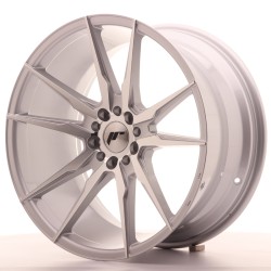 Japan Racing JR21 Alloy Wheel 19x9.5 - 5x114.3 / 5x112 - ET40 - Silver Machined Japan Racing JR21 Alloy Wheel 19x9.5 - 5x114.3 / 5x112 - ET40 - Silver Machined