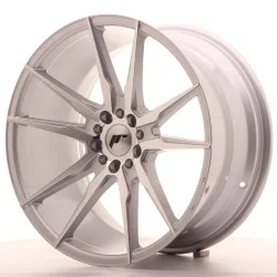Japan Racing JR21 Alloy Wheel 19x9.5 - 5x114.3 / 5x112 - ET40 - Silver Machined