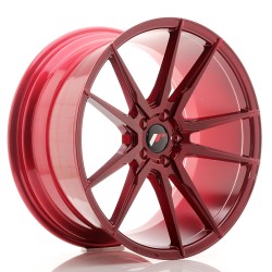Japan Racing JR21 Alloy Wheel 20x10 - 5x112 - ET40 - Red Japan Racing JR21 Alloy Wheel 20x10 - 5x112 - ET40 - Red