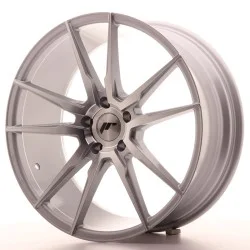 Japan Racing JR21 Alloy Wheel 20x8.5 - 5x112 - ET40 - Silver Machined