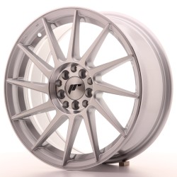 Japan Racing JR22 Alloy Wheel 17x7 - 5x114.3 / 5x100 - ET35 - Silver Machined