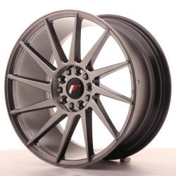 Japan Racing JR22 Alloy Wheel 18x8.5 - 5x114.3 / 5x112 - ET40 - Hyper Black