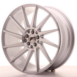 Japan Racing JR22 Alloy Wheel 19x8.5 - 5x114.3 / 5x112 - ET40 - Silver Machined