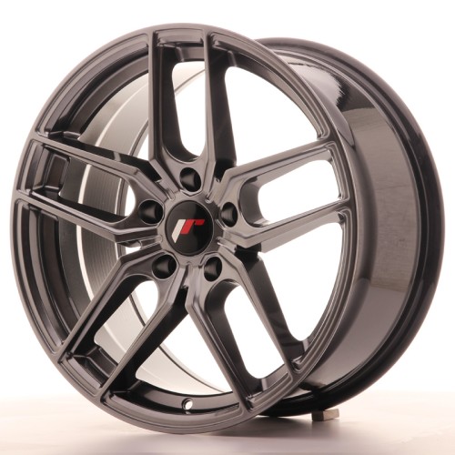 Japan Racing JR25 Alloy Wheel 18x8.5 - 5x112 - ET40 - Hyper Black Japan Racing JR25 Alloy Wheel 18x8.5 - 5x112 - ET40 - Hyper Black