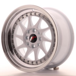 Japan Racing JR26 Alloy Wheel 15x8 - 4x108 / 4x100 - ET25 - White