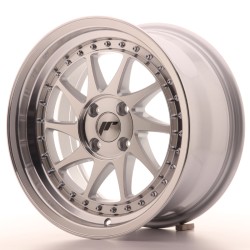 Japan Racing JR26 Alloy Wheel 16x8 - 4x100 - ET30 - Machined Silver