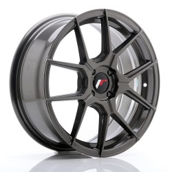 Japan Racing JR30 Alloy Wheel 17x7 - 4x100 - ET40 - Hyper Grey