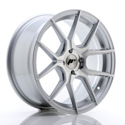 Japan Racing JR30 Alloy Wheel 17x8 - 4x100 - ET40 - Silver