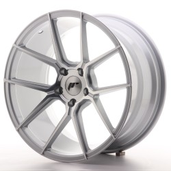 Japan Racing JR30 Alloy Wheel 19x9.5 - 5x120 - ET35 - Machined Silver