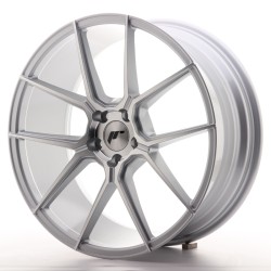 Japan Racing JR30 Alloy Wheel 20x8.5 - 5x112 - ET40 - Machined Silver