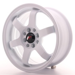 Japan Racing JR3 Alloy Wheel 15x7 - 4x114.3 / 4x100 - ET40 - White