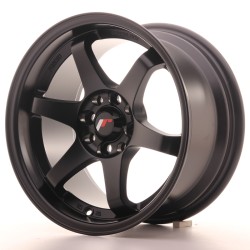 Japan Racing JR3 Alloy Wheel 15x8 - 4x100 / 4x114.3 - ET25 - Matt Black