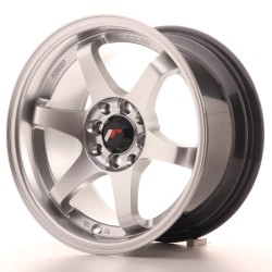 Japan Racing JR3 Alloy Wheel 15x8 - 4x108 / 4x100 - ET25 - Hyper Silver