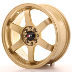 Japan Racing JR3 Alloy Wheel 16x7 - 4x108 / 4x100 - ET25 - Gold