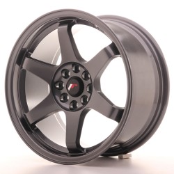 Japan Racing JR3 Alloy Wheel 16x8 - 4x100 / 4x108 - ET25 - Gun metal