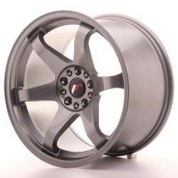 Japan Racing JR3 Alloy Wheel 18x10 - 5x120 / 5x114.3 - ET25 - Gun Metal