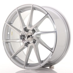 Japan Racing JR36 Alloy Wheel 18x8 - 5x120 - ET35 - Brushed Silver