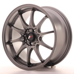 Japan Racing JR5 Alloy Wheel 17x8.5 - 5x114.3 / 5x100 - ET35 - Matt Gun Metal