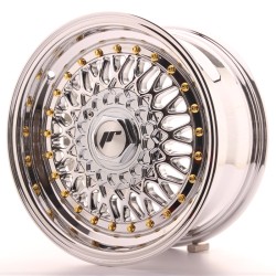Japan Racing JR9 Alloy Wheel 15x7 - 4x108 / 4x100 - ET20 - Chrome Japan Racing JR9 Alloy Wheel 15x7 - 4x108 / 4x100 - ET20 - Chrome