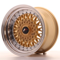 Japan Racing JR9 Alloy Wheel 15x9 - 4x100 / 4x108 - ET10 - Gold Japan Racing JR9 Alloy Wheel 15x9 - 4x100 / 4x108 - ET10 - Gold