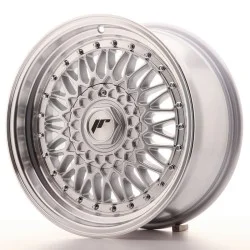 Japan Racing JR9 Alloy Wheel 16x7.5 - 4x108 / 4x100 - ET25 - Silver + Silver Bolts