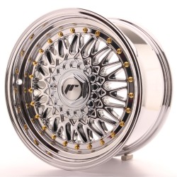 Japan Racing JR9 Alloy Wheel 16x8 - 4x108 / 4x100 - ET25 - Chrome Japan Racing JR9 Alloy Wheel 16x8 - 4x108 / 4x100 - ET25 - Chrome
