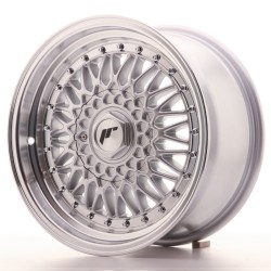 Japan Racing JR9 Alloy Wheel 16x8 - 4x100 / 4x108 - ET25 - Silver + Silver Bolts Japan Racing JR9 Alloy Wheel 16x8 - 4x100 / 4x108 - ET25 - Silver + Silver Bolts