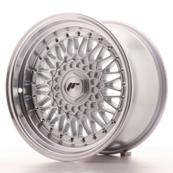 Japan Racing JR9 Alloy Wheel 16x9 - 4x100 / 4x108 - ET20 - Silver + Silver Bolts Japan Racing JR9 Alloy Wheel 16x9 - 4x100 / 4x108 - ET20 - Silver + Silver Bolts