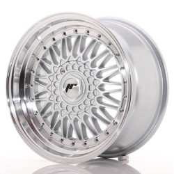 Japan Racing JR9 Alloy Wheel 17x8.5 - 5x120 / 5x112 - ET20 - Silver + Silver Bolts Japan Racing JR9 Alloy Wheel 17x8.5 - 5x120 / 5x112 - ET20 - Silver + Silver Bolts