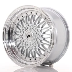 Japan Racing JR9 Alloy Wheel 17x8.5 - 5x120 / 5x112 - ET20 - Silver + Silver Bolts