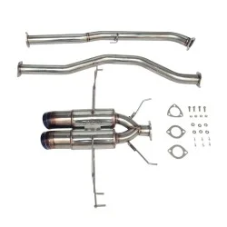 J's Racing Sus Exhaust Plus Dual 70rs Honda Civic Type R Fk8 17+