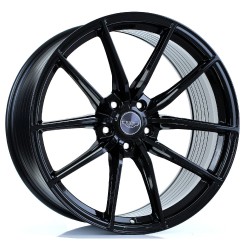 JUDD MODEL THREE Alloy Wheel GLOSS BLACK 20x10 5X100 76mm CB ET42 TO 45